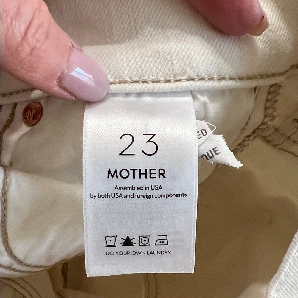 Mother The Rascal Sliced Up Heel jeans - Picture 7 of 7